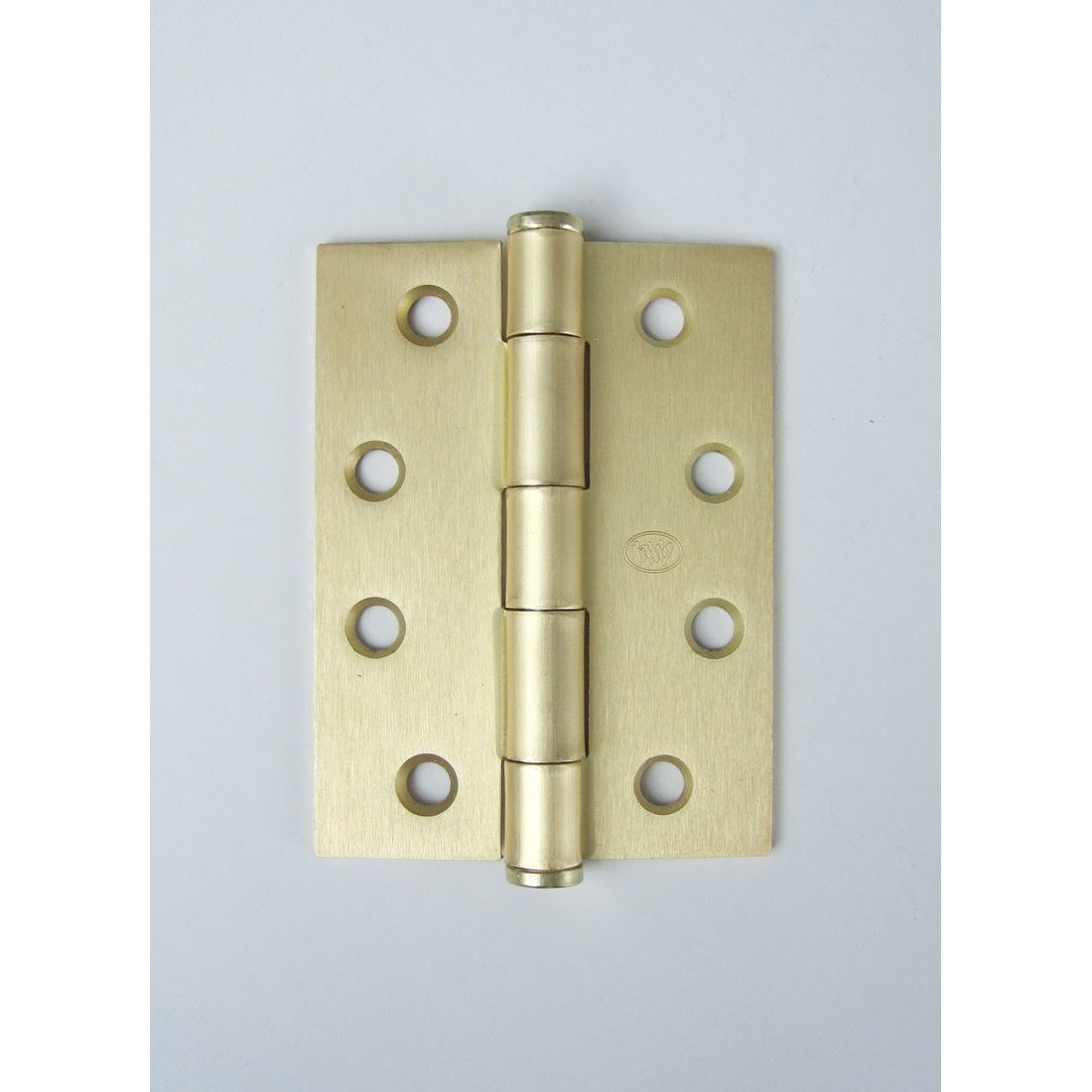 Hinge 100x75x2.5mm FP Satin C Brass