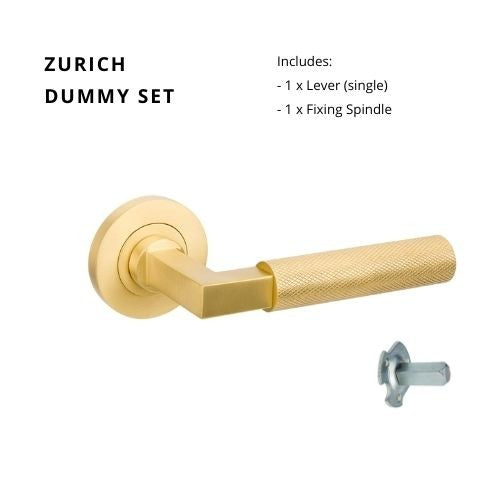 Zurich – Satin Brass