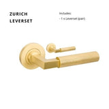 Zurich – Satin Brass