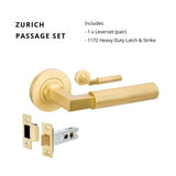 Zurich – Satin Brass