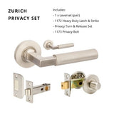 Zurich- Brushed Nickel