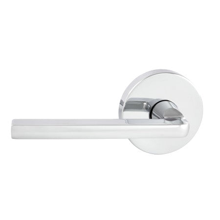 Avant with QuickFix Alba Passage Lever Set in Bright Chrome with Latch