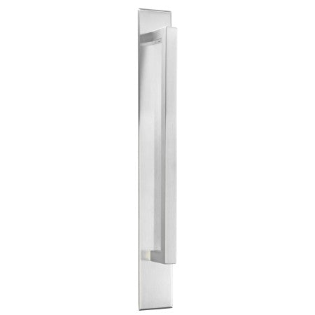 Trilock Omni Accent Allure Dummy Trim Pull Handle Entrance Set in Stainless Steel