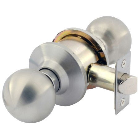 Choice Governor Passage Knob Set in Stainless Steel