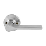 TradePro Adel Passage Lever Set in Satin Chrome