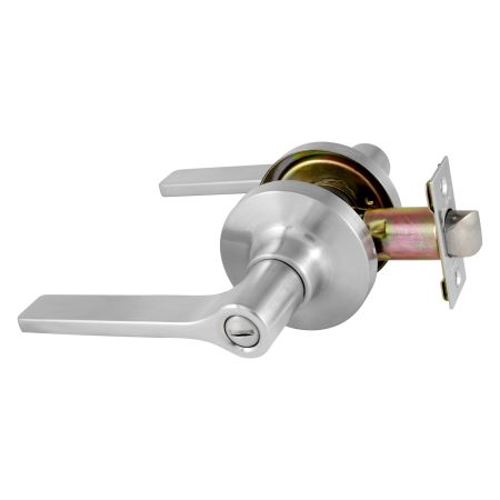 TradePro Adel Privacy Lever Set in Satin Chrome
