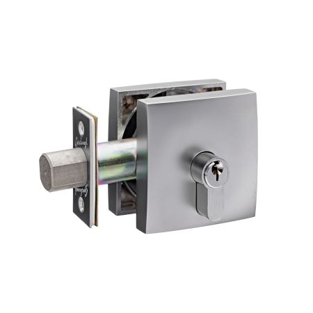 Neue Smooth Square Single Cylinder Deadbolt