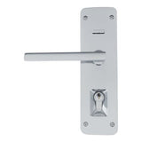 Trilock Cove Lianna Double Cylinder Entrance Lever Set in Bright Chrome