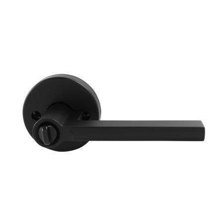 Choice Lianna Entrance Key Lever set in Matte Black