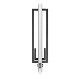 Trilock Omni Back to Back Double Cylinder Pull Handle Entrance Set in Polished Stainless Steel