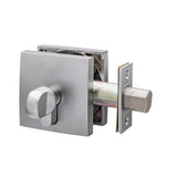 Neue Smooth Square Single Cylinder Deadbolt in Satin Chrome
