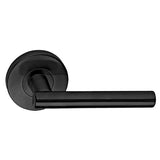 Choice Amelia Passage Lever Set in Matte Black