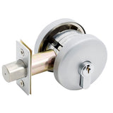Neue Smooth Round Double Cylinder Deadbolt