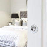 Circular Passage Sliding Cavity Set in Aged Brushed Copper