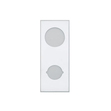 Slim Style Trim Plate in Satin Chrome