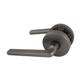 Avant with QuickFix Alba Passage Lever Set in Satin Graphite