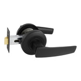 Neue Aurora Passage Lever Set in All Matte Black