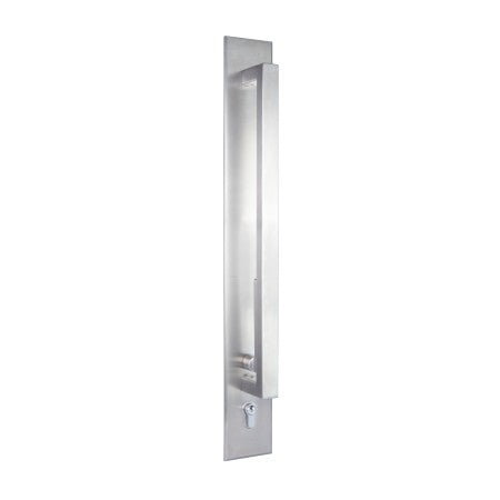 Trilock Omni Accent Keyed Double Cylinder Back to Back  450mm in Stainless Steel