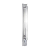 Trilock Omni Accent Keyed Double Cylinder Back to Back  450mm in Stainless Steel