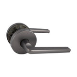 Avant with QuickFix Alba Passage Lever Set in Satin Graphite