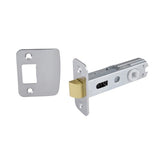 Radius Face Radius Strike Dual Sprung Tubular Latch with 60mm Backset