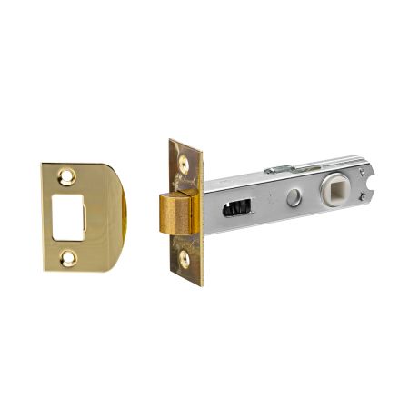 D Strike Rectangular Face Tubular Latch with 70mm Backset