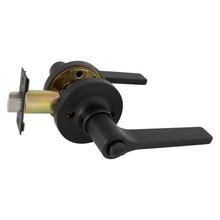 TradePro Adel Privacy Lever Set in Matte Black