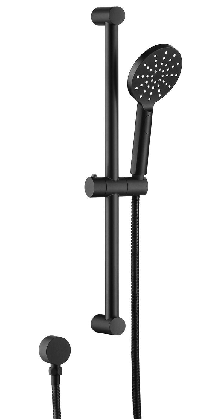 Vetto Shower On Rail Black