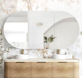 Bondi 1800x900 Natural Oak Shaving Cabinet