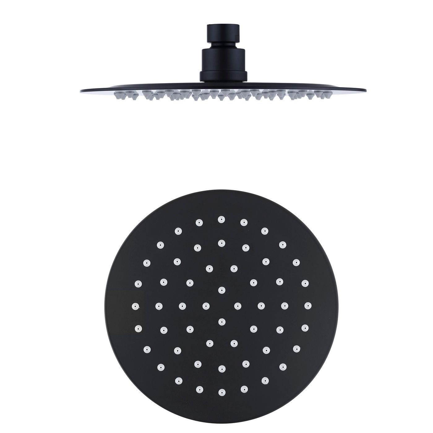 Vetto Twin Shower Combo Top Inlet Matte Black