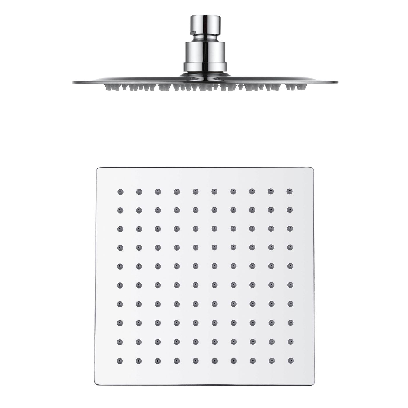 Oskar / Zevio Twin Shower Combo Top Inlet 250mm Chrome