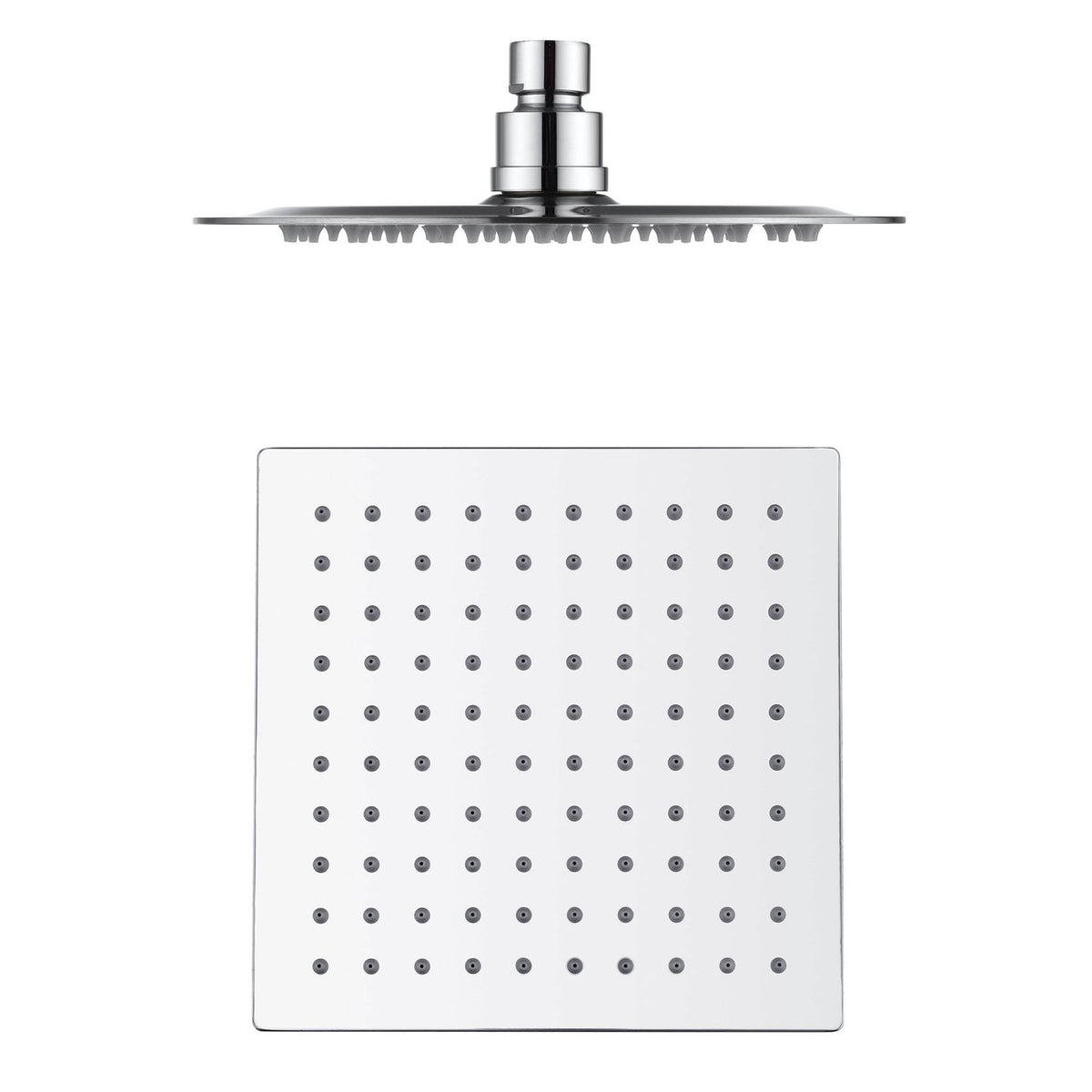 Oskar / Zevio Twin Shower Combo Top Inlet 250mm Chrome - alternative product view