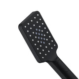 Oskar / Zevio Twin Shower Combo Top Inlet 250mm Matte Black