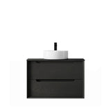 Byron 750mm Black Oak Wall Hung Vanity