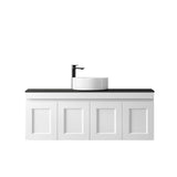 Hampton Mark II 1200mm Satin White Wall Hung Vanity