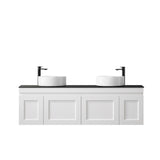 Hampton Mark II 1500mm Satin White Wall Hung Vanity