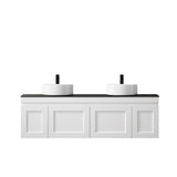 Hampton Mark II 1500mm Satin White Wall Hung Vanity