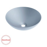 Bondi 400x400x135 Matte Grey Basin