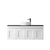 Hampton Mark II 1200mm Satin White Wall Hung Vanity