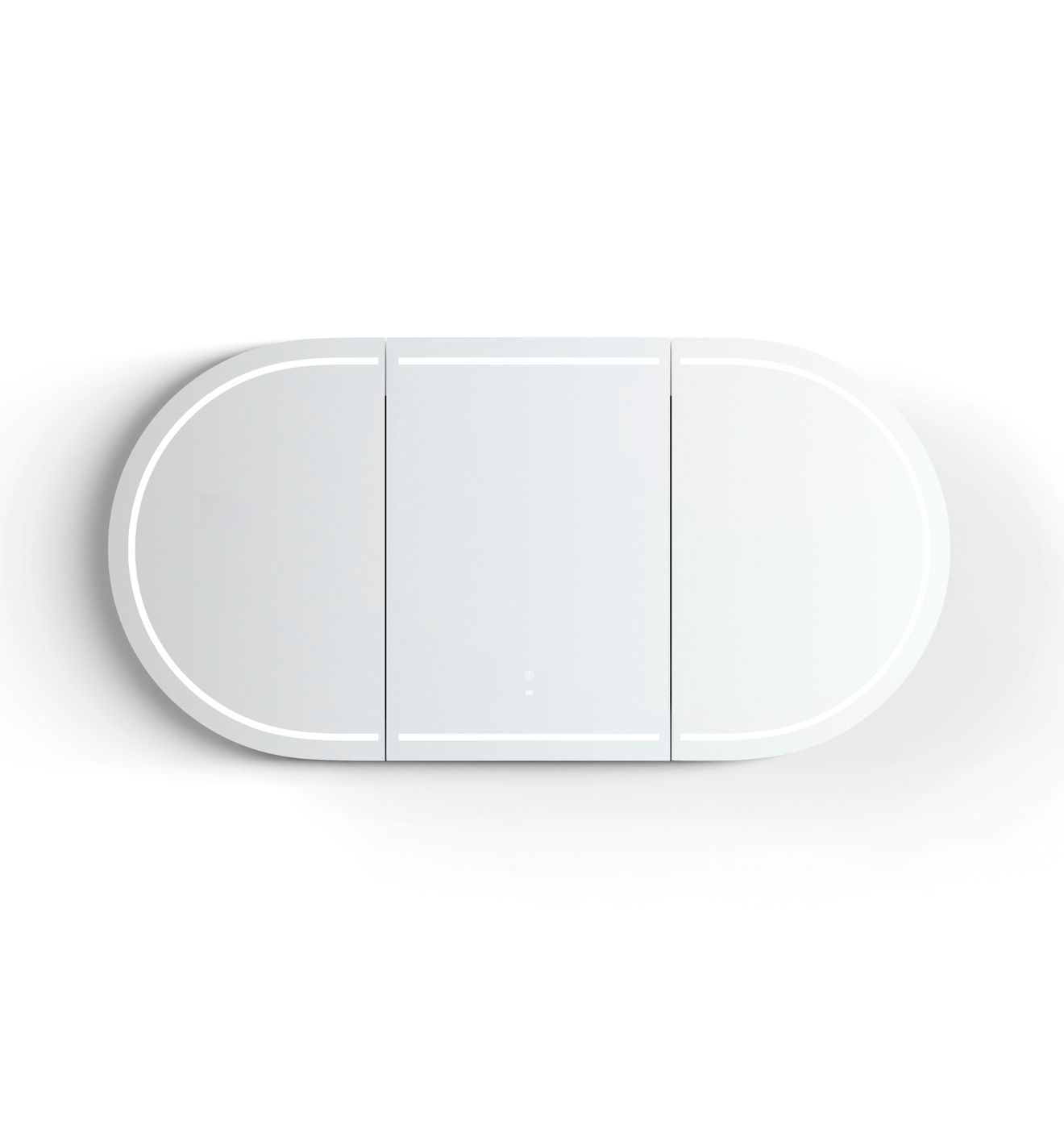 LED Bondi 1800x900 White Shaving Cabinet