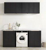 Byron/Bondi Black Oak Laundry Kit 1960x600x2100