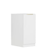 Bondi Fluted Laundry 415 White Base Cabinet
