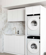 Bondi Fluted White Laundry Kit 1960x600x2100