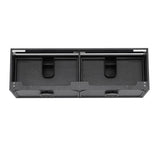 Laguna 1500mm Black American Oak Wall Hung Vanity - rear mounting detail