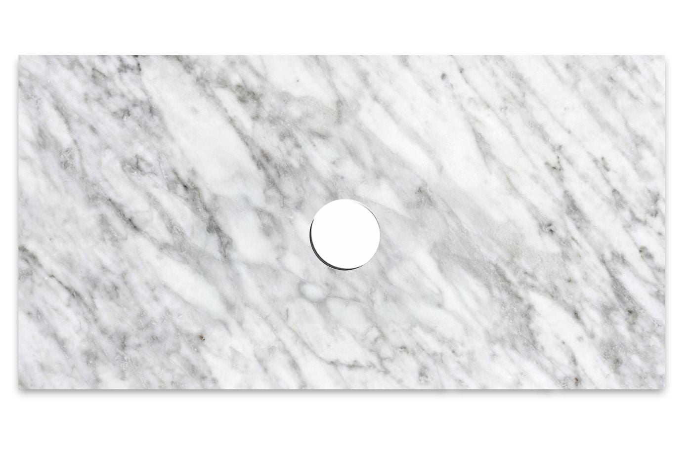 Natural Carrara Marble 900x465x18 Top