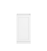 Hampton Laundry 415 White Base Cabinet with internal Drawer - front view