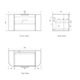 Otti Bondi Vanity 900mm Single Basin