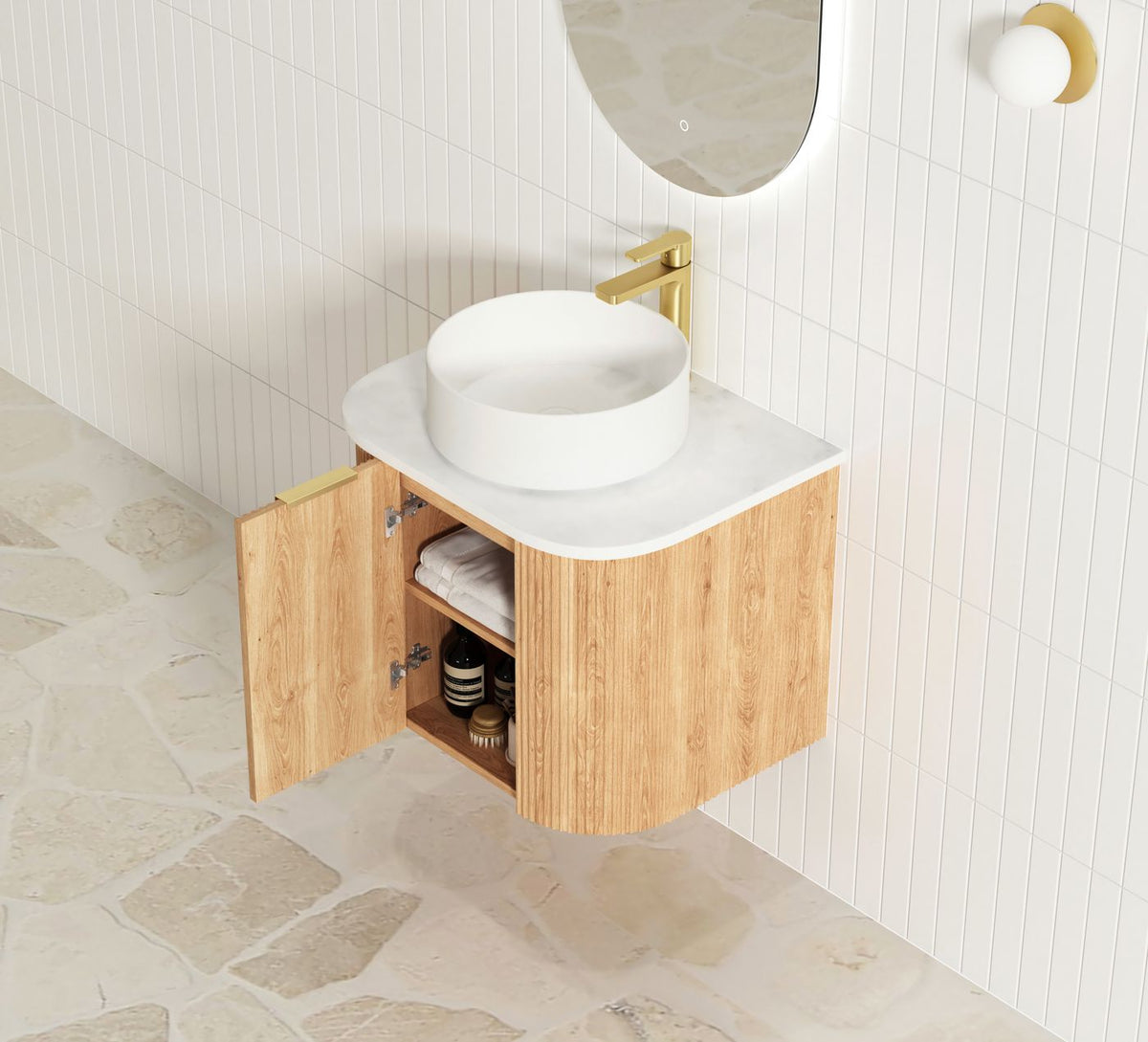 Otti Bondi Vanity 600mm Single Basin