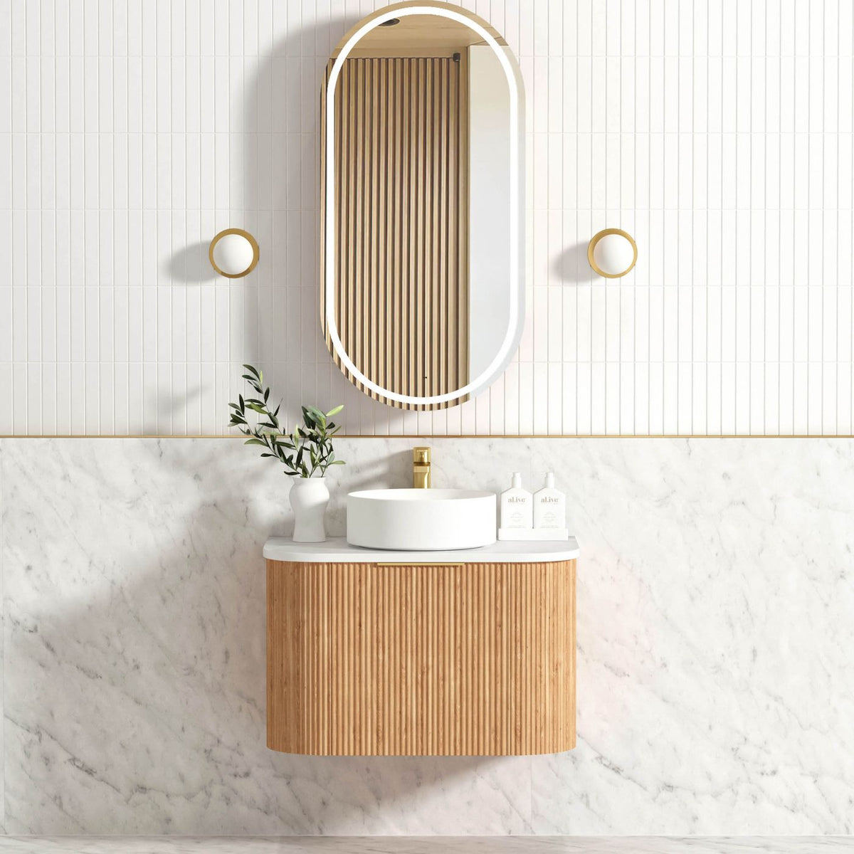 Otti Bondi Vanity 750mm Single Basin