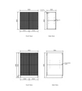 Bondi Fluted White Mini Laundry